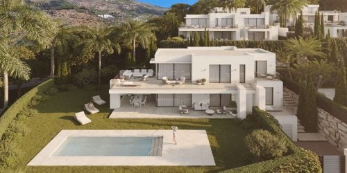 Contemporary Luxury Villa with Panoramic Views