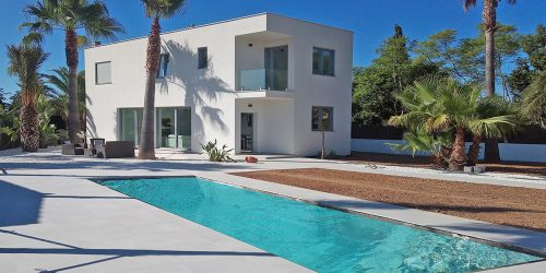 New Villa in modern style with garden and pool in Crestatx, Sa Pobla