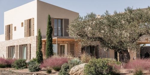 “Modern Mediterranean Retreat with Pool and Panoramic Countryside Views in Maria de la Salut”