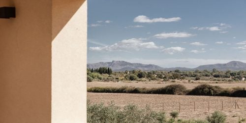 “Modern Mediterranean Retreat with Pool and Panoramic Countryside Views in Maria de la Salut”