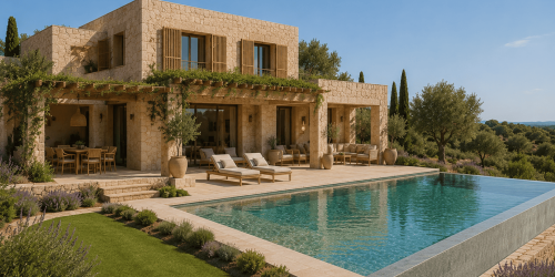 5017 - Exclusive Mediterranean Plot with Project