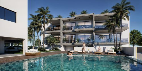 Modern Mediterranean living in a peaceful coastal setting
