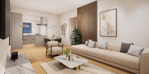 Modern Mediterranean living in a peaceful coastal setting