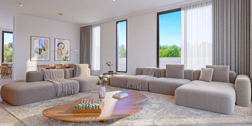Brand-New Contemporary Mediterranean Villa close to the Sea