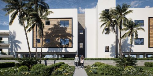 Modern Mediterranean living in a peaceful coastal setting