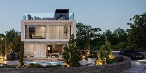 Exclusive Hillside Villa with Sea Views