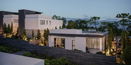 Exclusive Hillside Villa with Sea Views