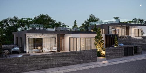 Exclusive Hillside Villa with Sea Views