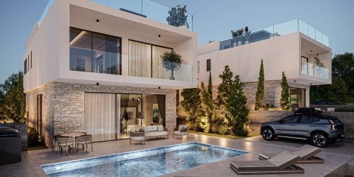 Exclusive Hillside Villa with Sea Views