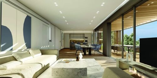 Penthouse in Contemporary Mediterranean Residence