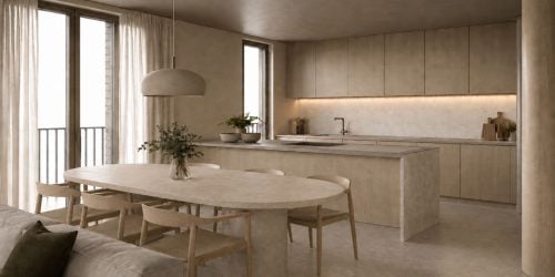 Urban Plot with Luxury Home Project in Santa Catalina