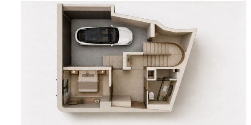 Urban Plot with Luxury Home Project in Santa Catalina