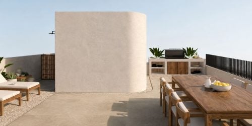Urban Plot with Luxury Home Project in Santa Catalina