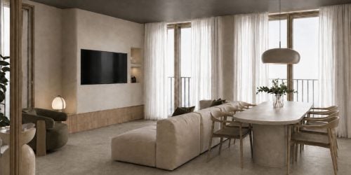 Urban Plot with Luxury Home Project in Santa Catalina