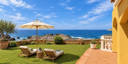 Exceptional Seafront Garden Residence in Santa Ponsa, Mallorca
