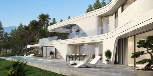 Brand-New Designer Villa with Sea Views