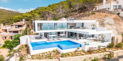 Impressive modern Estate with fantastic sea views in Cala Llamp, Port Andratx