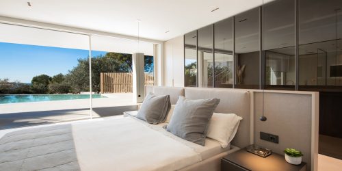 Stylish Contemporary villa with sea views in Nova Santa Ponsa