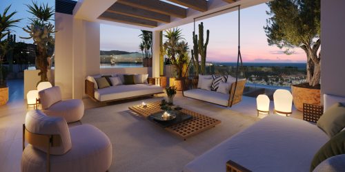 Contemporary luxury penthouse in the sought-after Marbella