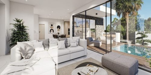 Exclusive Contemporary Villa by the Sea in Sea Caves