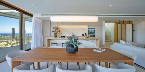 An Exceptional Mediterranean Penthouse with Private Rooftop Pool & Panoramic Sea Views