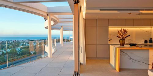 An Exceptional Mediterranean Penthouse with Private Rooftop Pool & Panoramic Sea Views