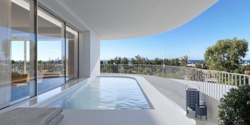 A Private world of Architecture, Light and Sea in Athens Riviera