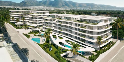 A Private world of Architecture, Light and Sea in Athens Riviera