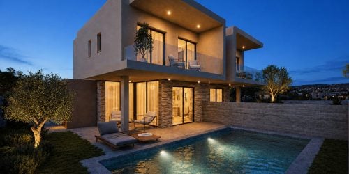 Contemporary Home by the Mediterranean