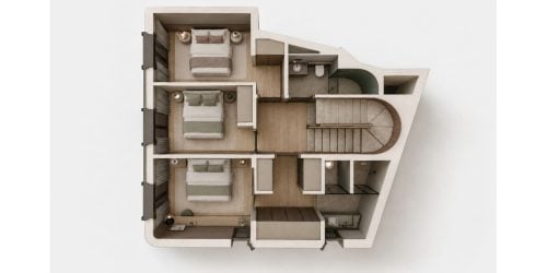 Urban Plot with Luxury Home Project in Santa Catalina