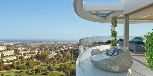 An Exceptional Mediterranean Penthouse with Private Rooftop Pool & Panoramic Sea Views