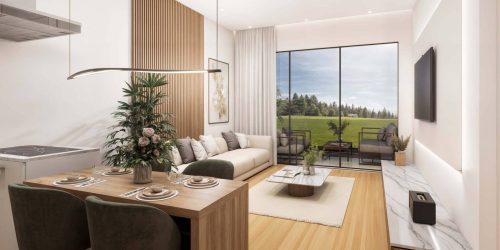 Modern Mediterranean living in a peaceful coastal setting