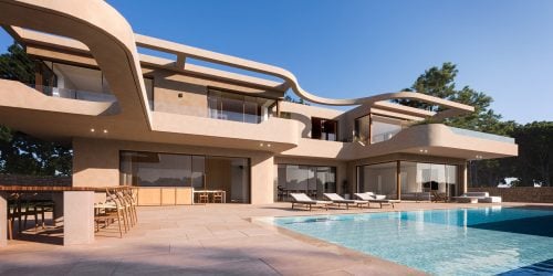 Elevated Mediterranean Villa with Stunning Views