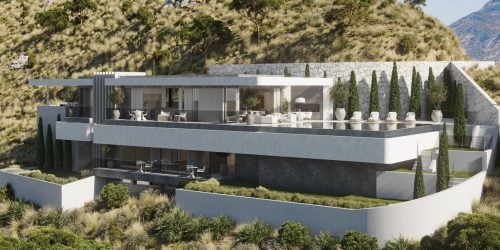 Exceptional Contemporary Villa with Panoramic Views