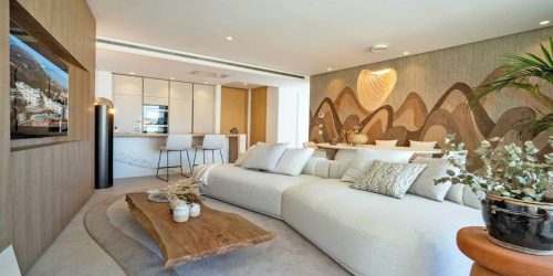 An Exceptional Mediterranean Penthouse with Private Rooftop Pool & Panoramic Sea Views
